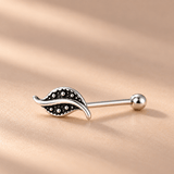 Paisley Leaf Nose Pin
