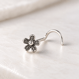 Floral Vine Nose Pin