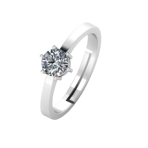 PureSpark Solitaire Ring
