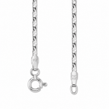 Silver Diamond Cut Chain