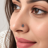Monstera Leaf Nose Pin