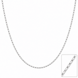 Silver Diamond Cut Chain