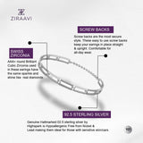 Convenient Fashionable 925 Silver Bracelet for Ladies