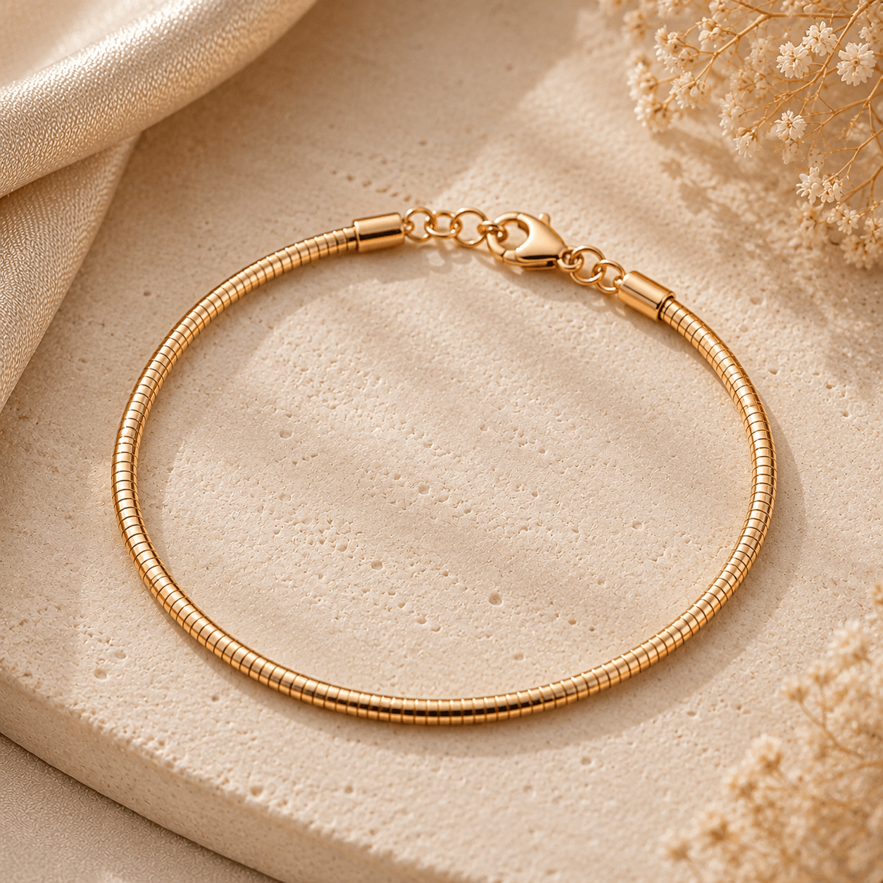 Layered Snake Chain Bracelet