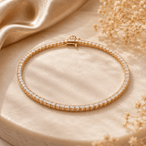 Gold Tennis Bracelet