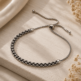 Textured Link Bracelet