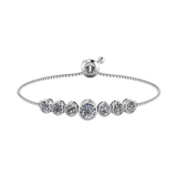 Solitaire Shine Sterling Bracelet