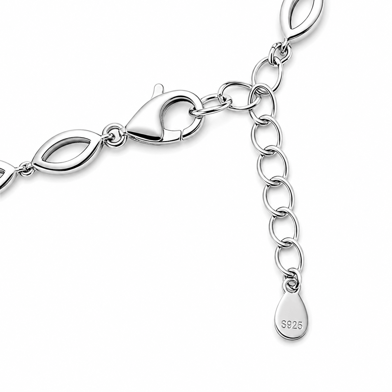 Heart & Infinity Link Bracelet