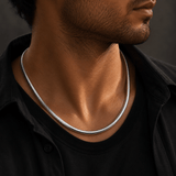 Bold Snake Chain in 925 Sterling Silver