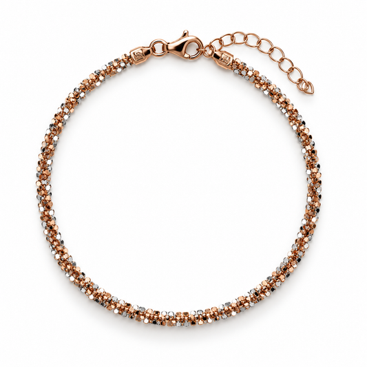 Two-Tone Beaded Bracelet