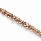 Two-Tone Beaded Bracelet