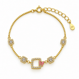 Butterfly Charm Bracelet