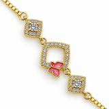 Butterfly Charm Bracelet