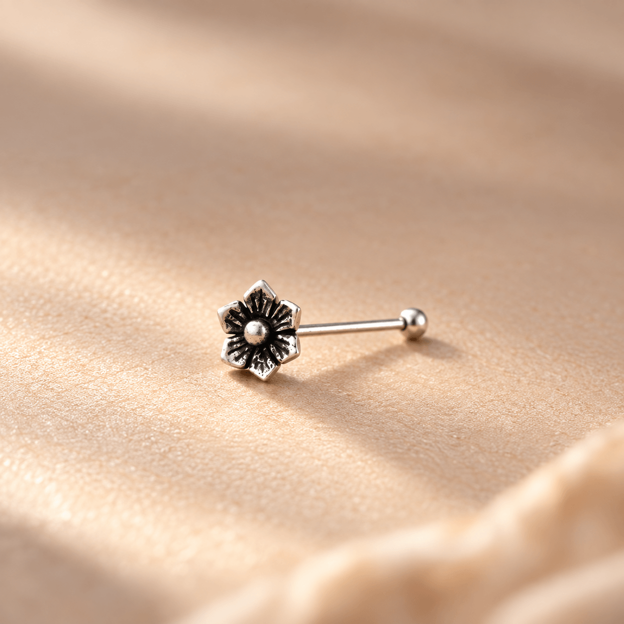 Vintage Bloom Nose Pin