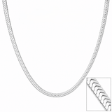 Silver Herringbone Chain