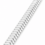 Silver Herringbone Chain