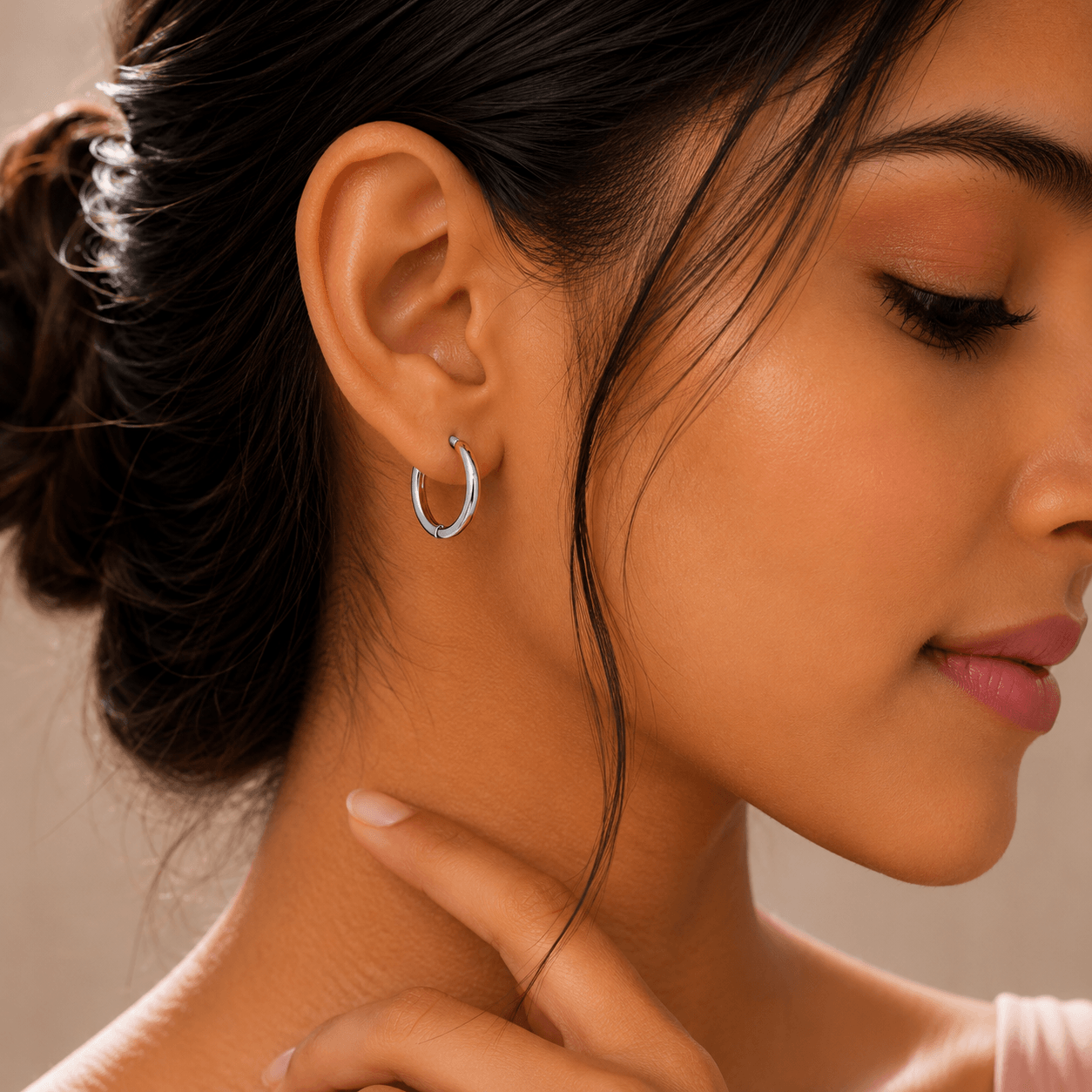 Classic Mini Hoop Earrings