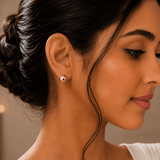 Luna Ball Stud Earrings