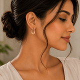 Aurora Arc Drop Earrings