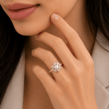 Floral Pearl Ring