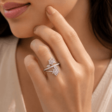 Blossom Wrap Adjustable Ring
