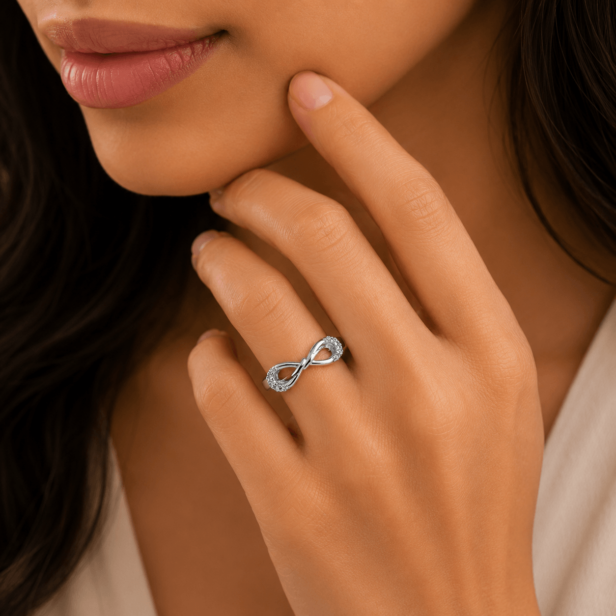 Infinity Loop Adjustable Ring