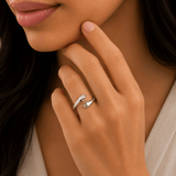 Open Hand Adjustable Ring