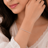 Gold Tennis Bracelet