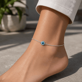 Delicate Bow Anklet
