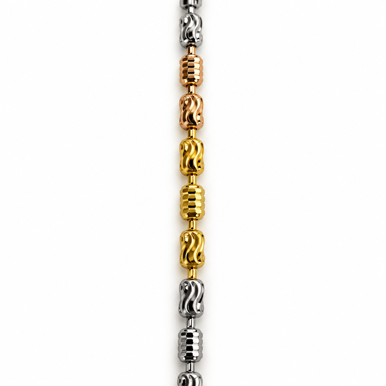 Tricolor Beaded Bracelet