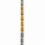 Tricolor Beaded Bracelet