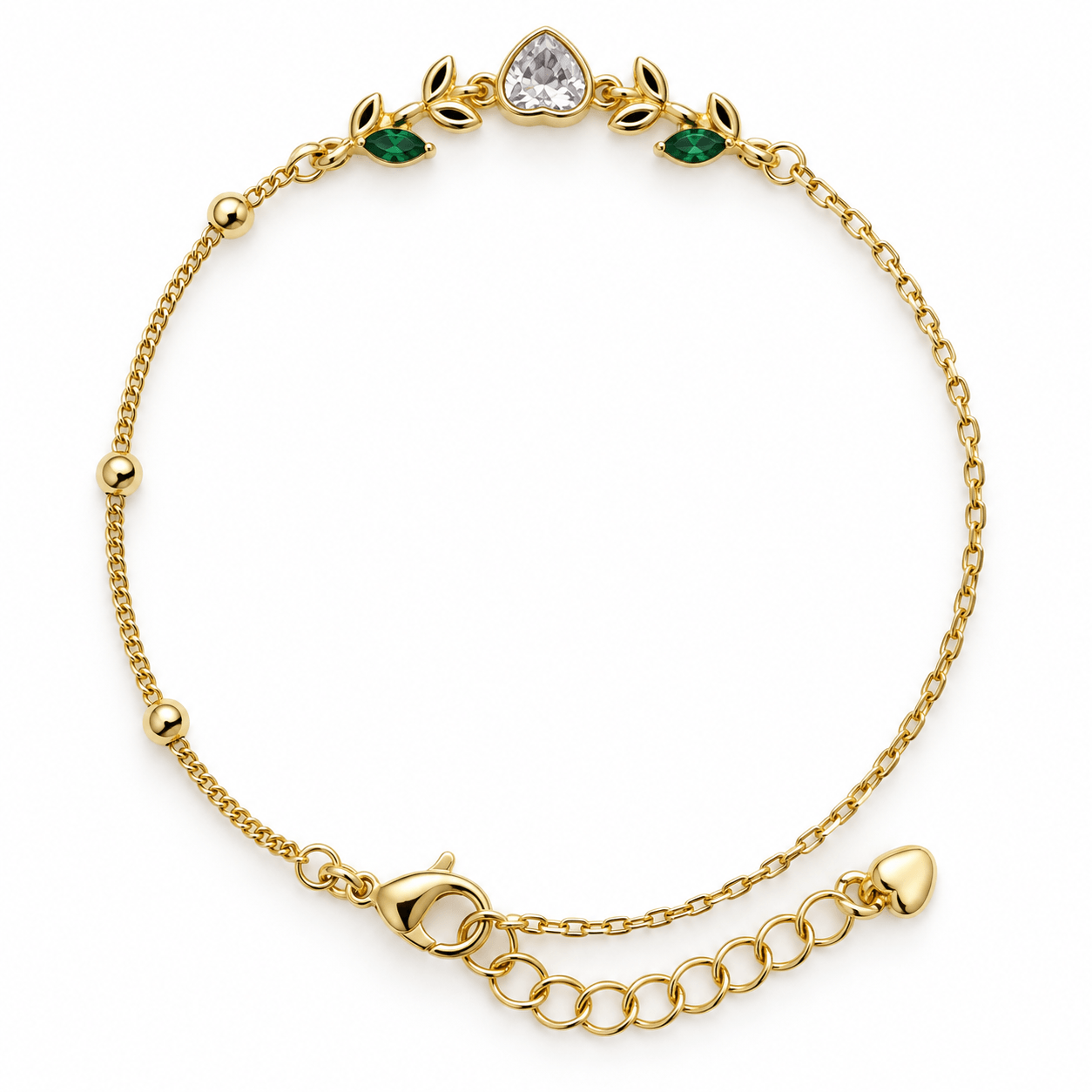 Green Leaf Bracelet