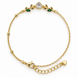 Green Leaf Bracelet