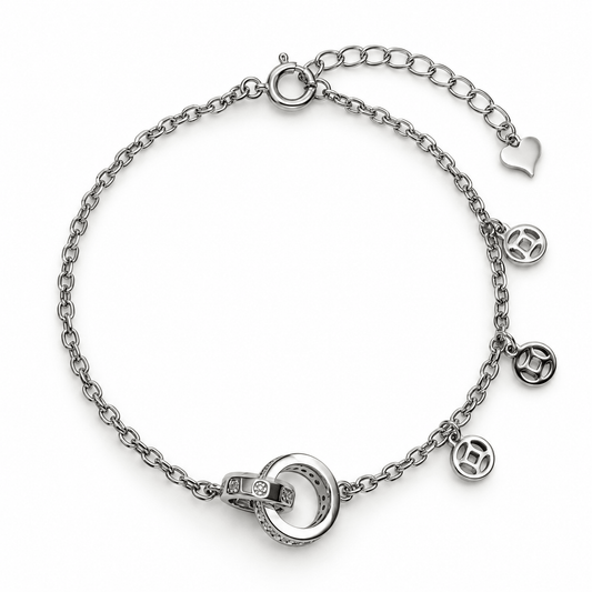 Silver Charm Bracelet