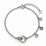 Silver Charm Bracelet