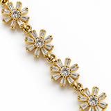 Floral Charm Bracelet