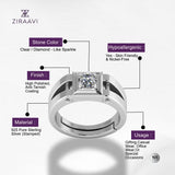 Stardom 925 Sterling Silver Men's Special Ring