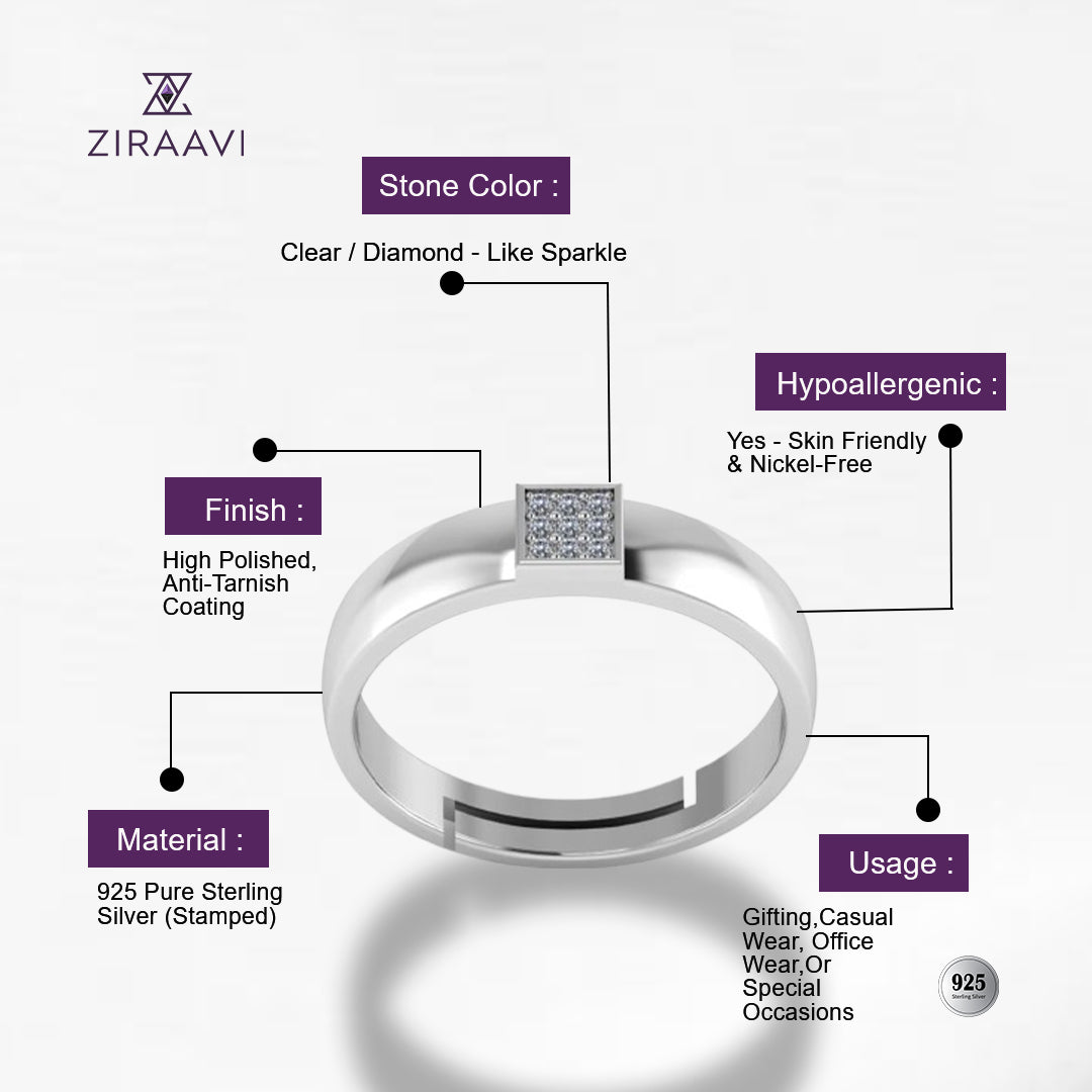 NobleStatus Silver Ring