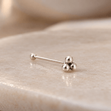 Triple Ball Nose Pin
