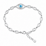 Evil Eye Link Bracelet
