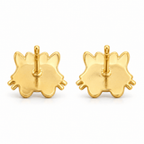 Kitty Bow Stud Earrings