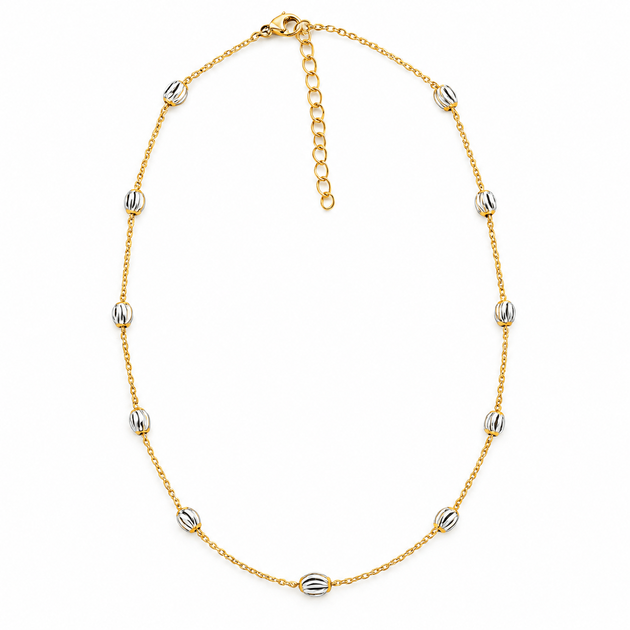 Dual-Tone Bead Chain
