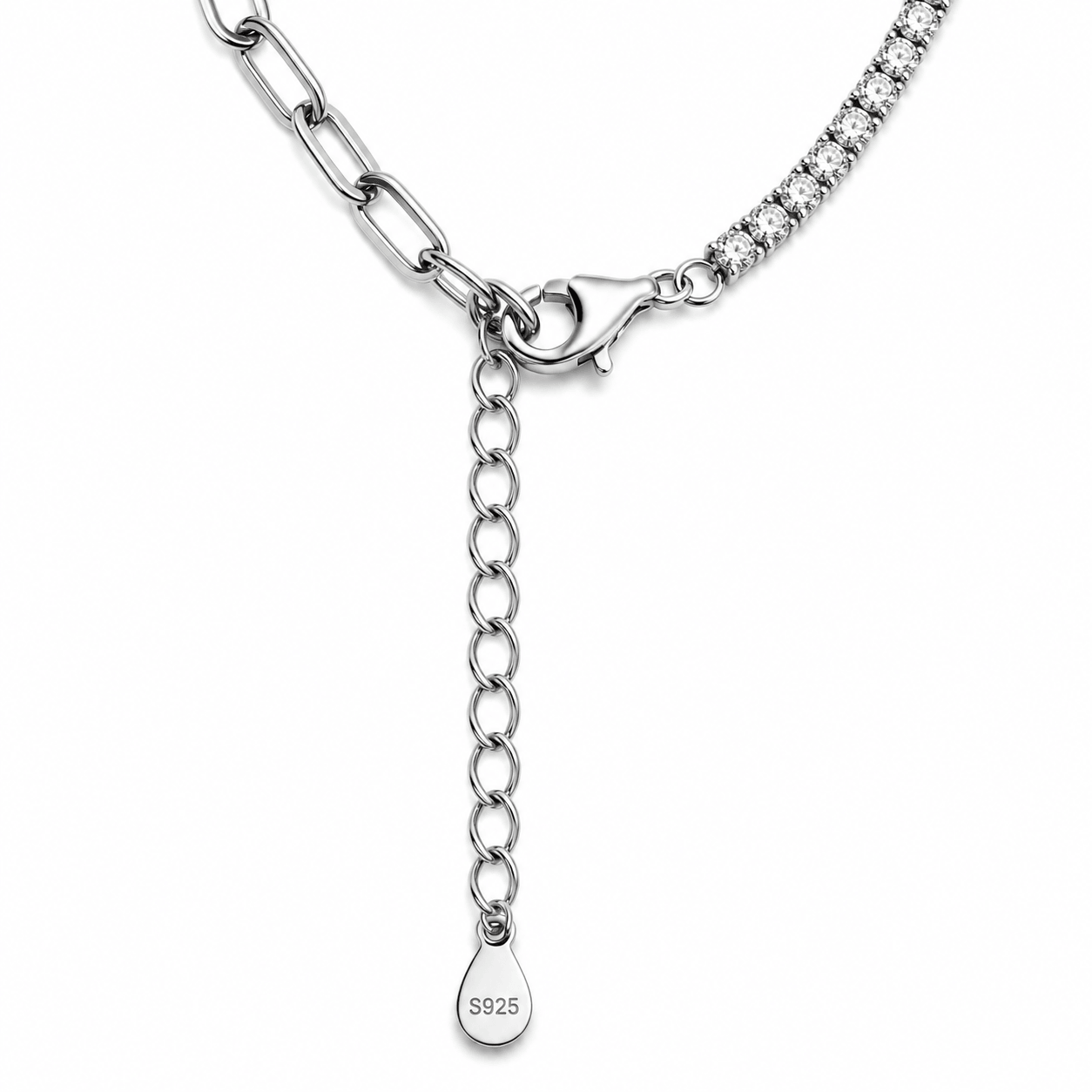 Infinity Butterfly CZ Adjustable Bracelet