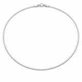 Silver Tone Box Snake Chain Minimal Sleek Smooth Everyday Wear Design