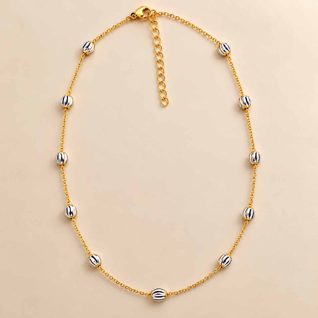 Dual-Tone Bead Chain