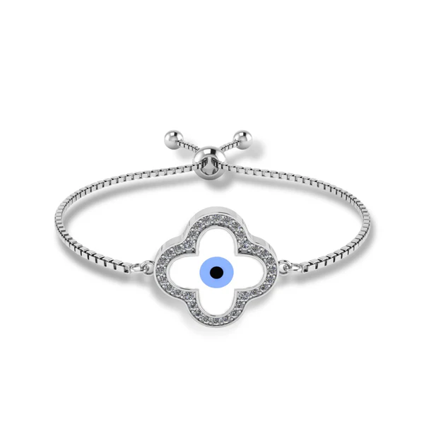 Auren Evil Eye Bracelet – 925 Sterling Silver