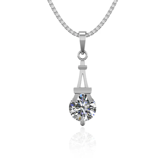 Eiffelia Luxe Pendant – 925 Sterling Silver