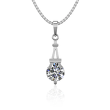 Eiffelia Luxe Pendant – 925 Sterling Silver