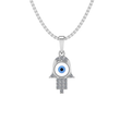 Hamsa Eye Pendant – 925 Sterling Silver
