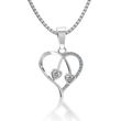 Amora Heart Pendant – 925 Sterling Silver
